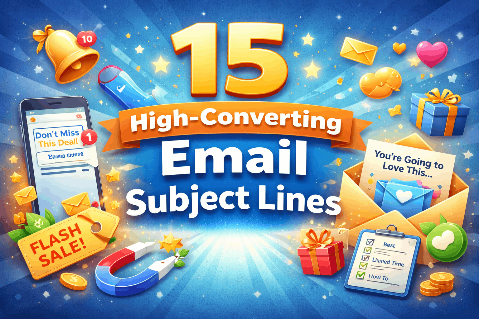 15 High-Converting Email Subject Lines